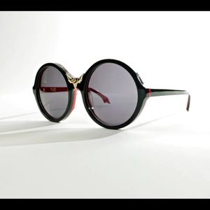 Kat Von D Black and Red Sunglasses